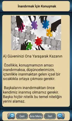 Etkili Konuşma Yöntemleri android App screenshot 0